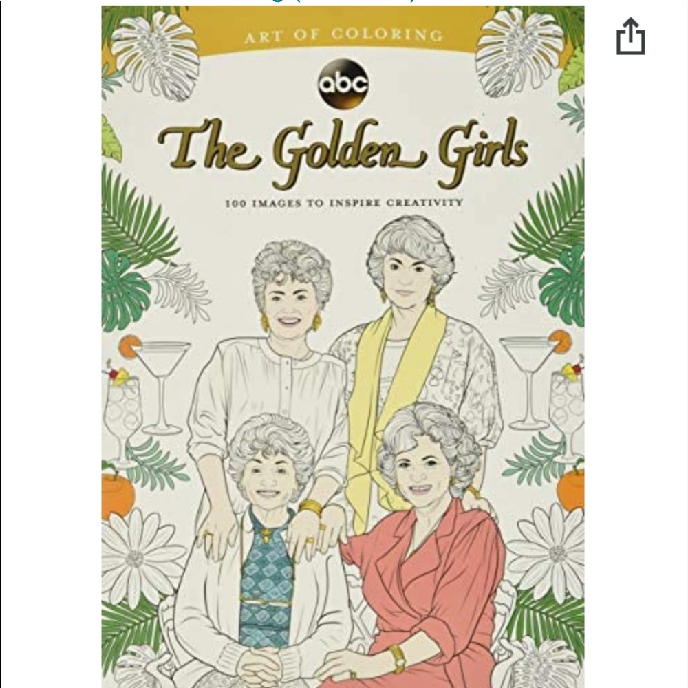 Golden Girls Coloring Book